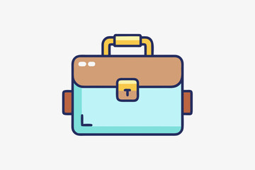 briefcase icon business job work career corporate symbol carry success