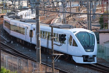 日光へ向かう特急スペーシアX