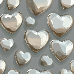 Romantic Valentine's Day Heart Background