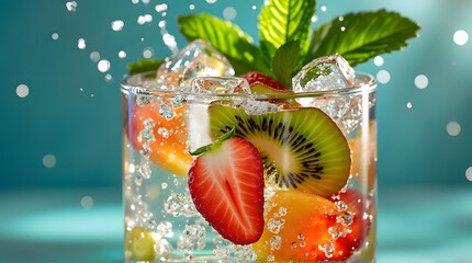 Refreshing Fruit Infused Water