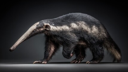 Obraz premium Profile view of an anteater