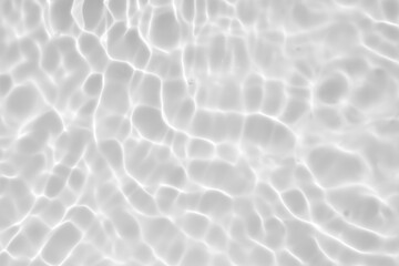Abstract white transparent water shadow surface texture natural ripple background