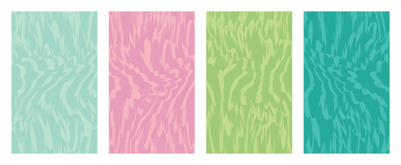 Abstract liquid blur texture backgrounds for social media stories and posters