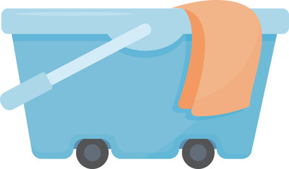 Essential Cleaning Supplies Housekeeping Elements Vector Icon Set