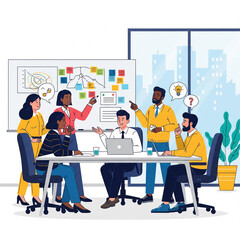 group of business people