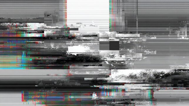 glitch error screen, digital image malfunction, abstract technology failure, corrupted file, modern tech distortion, gray background