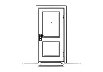 Discover new opportunities behind this elegant, classic front door design