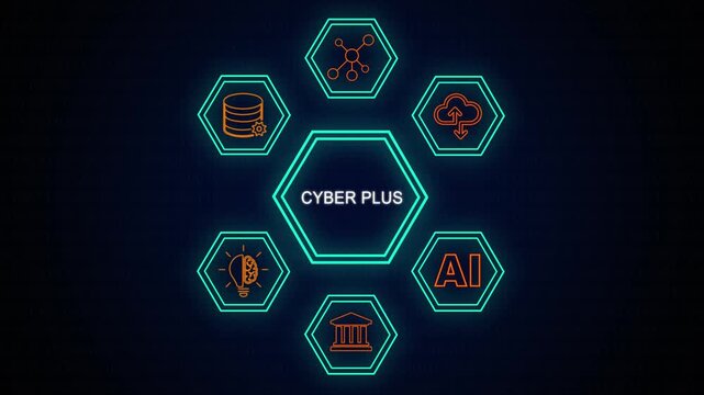 Cyber pulse ,Business, modern technology, internet,  networking and money concept. The future of technology connected.