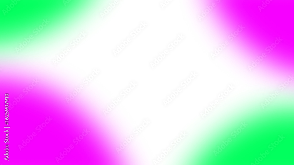 Canvas Prints abstract pink and green glowing gradient element