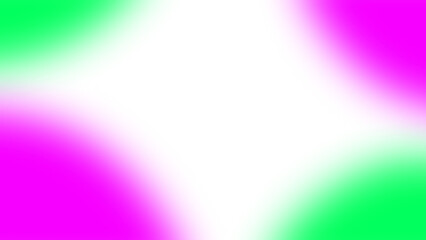 Abstract pink and green glowing gradient element