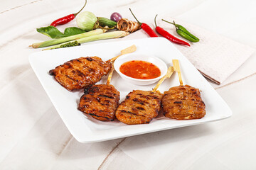 Thai Street foof pork satay