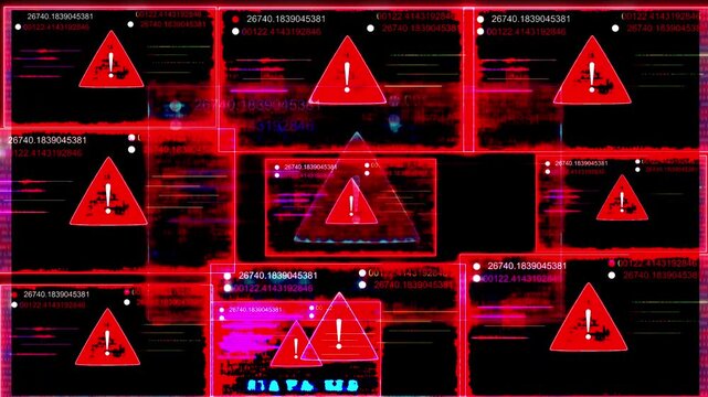 DATA HACKED security breach computer hacking warning message hacked alert ,hacked alert blackmailing virus countdown until deletion ,concept of computer security, warning 