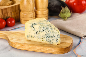 Dor blue cheese with mold