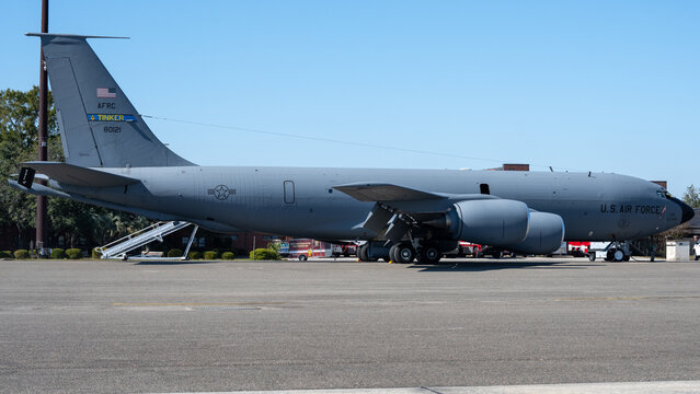 KC-135 Stratotanker on Airfield