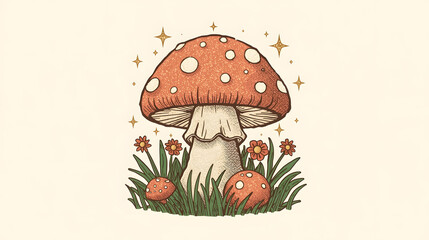 "Funky Fungi Disco – Sparkling, Shimmering, and Totally Groovy!"