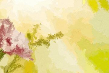 Various oil paintings, flowers, landscapes, birds, streams, figures, roses, peonies, geese, lakes