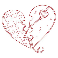 vector illustration of a heart