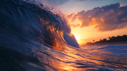 high omak roll with sunset light highlights