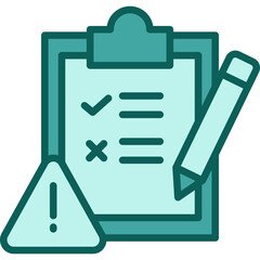 Risk Assessment solid icon