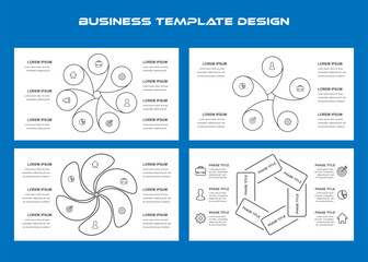 Unique Infographics for Data Representation