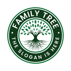 Tree family logo Replaceable Text