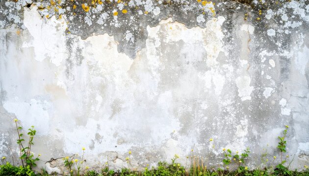 Pared con manchas y textura grunge