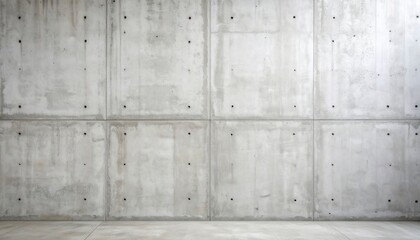 Panel de concreto liso estilo arquitectónico moderno y limpio