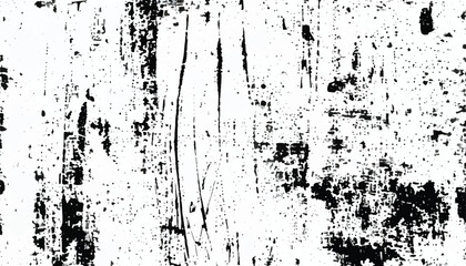 Abstract black and white grunge texture with scratched surface. Grunge distressed texture. Monochrome grunge texture.