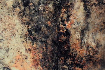 marble texture background, marbled rock with black and yellow colours