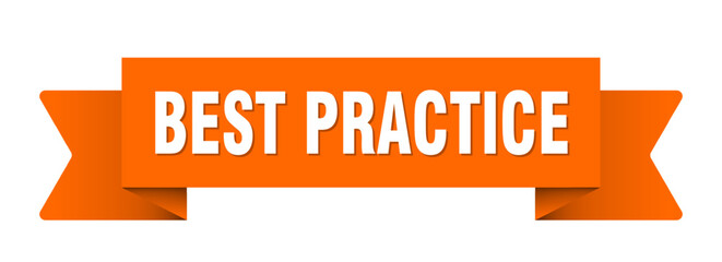 best practice ribbon isolated on transparent background. best practice ribbon