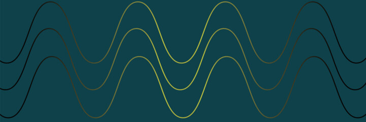 Vector illustration of Speech bubbles 20 [double line (gold)]