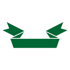 Ribbon dingbat green_1