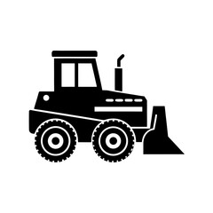 tractor isolated on white background