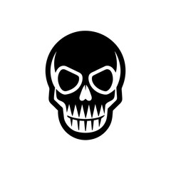 human skull vector illustration