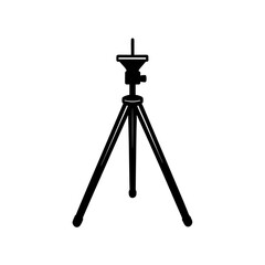 tripod isolated on white background