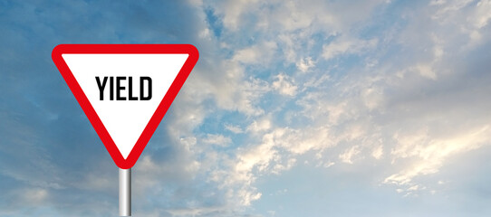 yield sign