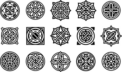 Celtic Knot Circle Designs Bundle
