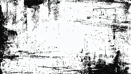 Abstract grunge black and white distressed texture background. Grunge overlay background. Monochrome Texture.