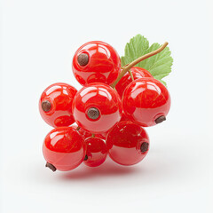 Crimson Harvest A Hyper-Realistic Representation of Red Currants