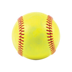 baseball ball isolated on white