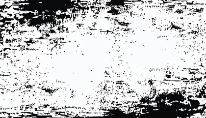 Abstract grunge black and white distressed texture background. Grunge overlay background. Monochrome Texture.