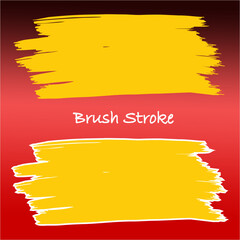 Brush Stroke Pieces background Vector 