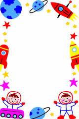 Rocket Frame for Kids