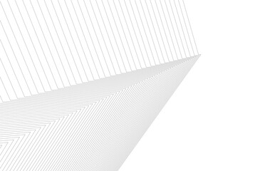 Naklejka premium Abstract lines background 3d rendering