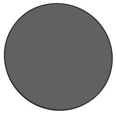 black and white button