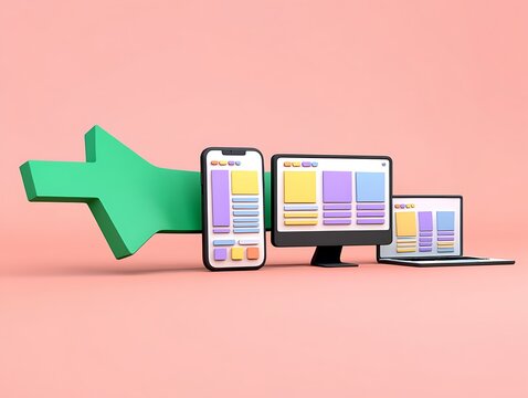 Responsive Web Design For Multiple Devices And Digital Marketing Strategy