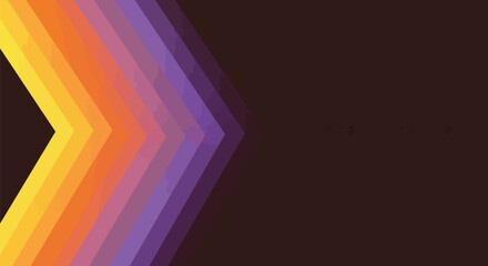 Abstract gradient chevron background