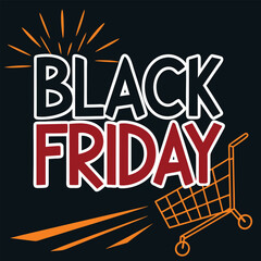 black friday e-commerce banner or poster design