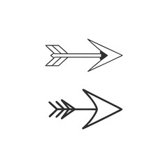 High-Quality Vector Arrows Set. Versatile Vector Arrows Set. 15 Modern and Simple Arrows Set. EPS 10 Vector Illustration.