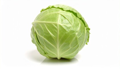 cabbage isolated on white background